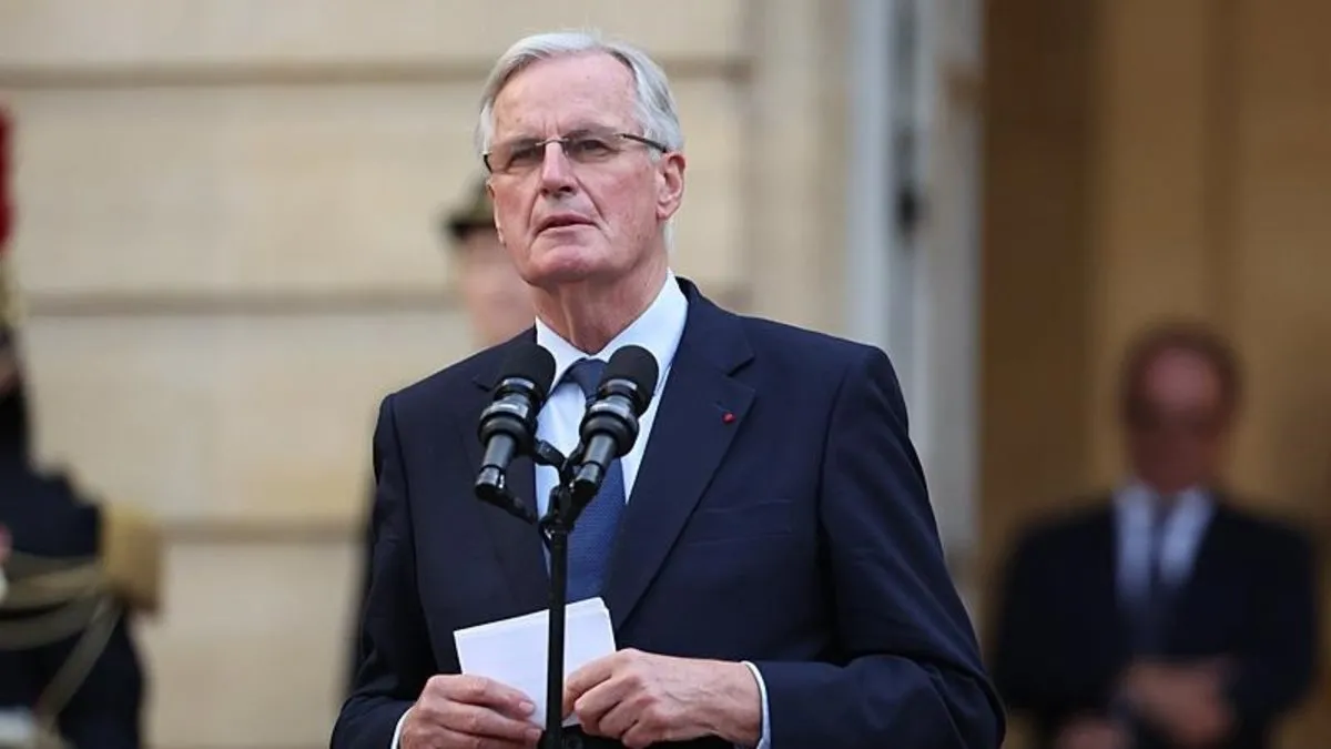 Fransa’nın yeni başbakanı Barnier görevine başladı