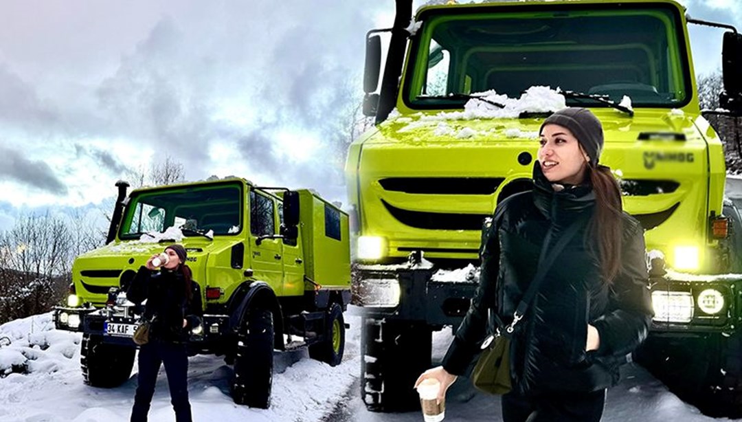 Fahriye Evcen lÃ¼ks aracÄ±yla Åov yaptÄ±