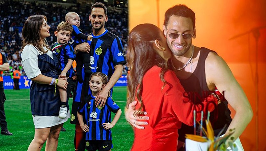 Hakan ÃalhanoÄlu’ndan eÅine sÃ¼rpriz doÄum gÃ¼nÃ¼ partisi